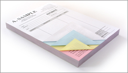 NCR Carbonless Invoice Books & Receipt Books